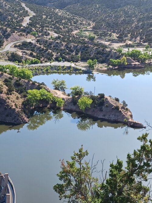 Santa Cruz reservoir